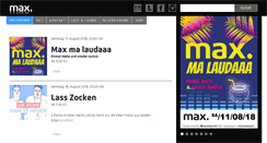 Desktop Screenshot of max-flensburg.de